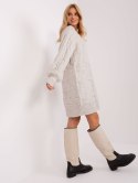 Sweter AT-SW-2367.76P jasny beżowy