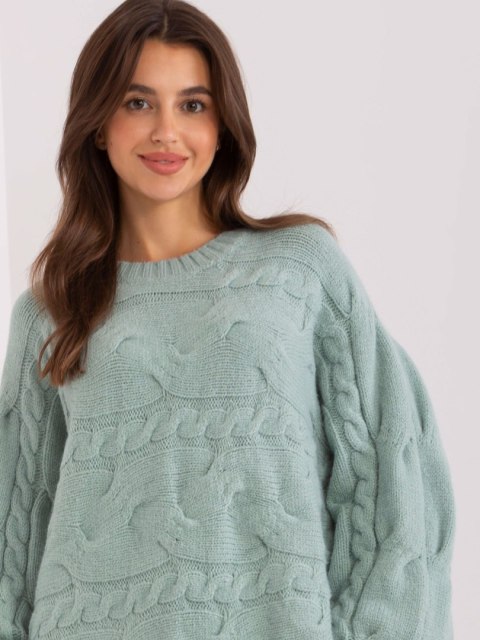 Sweter AT-SW-2367.76P mietowy Sweter AT-SW-2367.76P mietowy