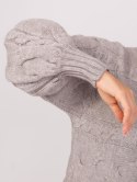 Sweter AT-SW-2367.76P szary