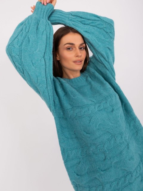 Sweter AT-SW-2367.76P turkusowy Sweter AT-SW-2367.76P turkusowy