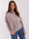Sweter AT-SW-2368.36X ciemny bezowy
