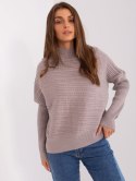 Sweter AT-SW-2368.36X ciemny bezowy