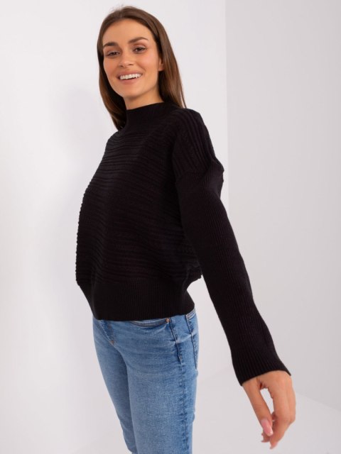 Sweter AT-SW-2368.36X czarny Sweter AT-SW-2368.36X czarny