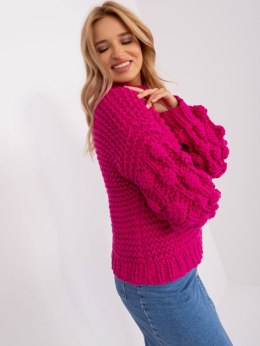 Sweter AT-SW-2382.97P fuksjowy