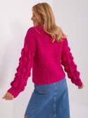 Sweter AT-SW-2382.97P fuksjowy