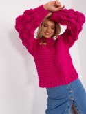 Sweter AT-SW-2382.97P fuksjowy