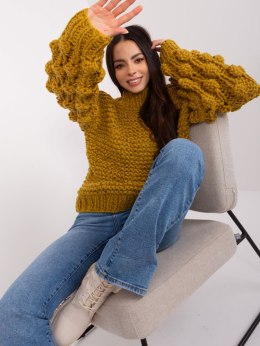 Sweter AT-SW-2382.97P oliwkowy