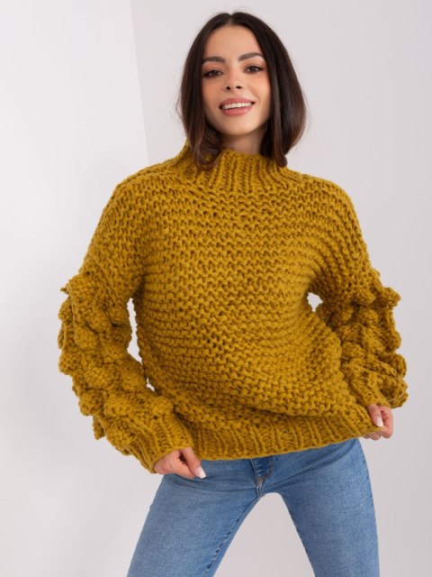 Sweter AT-SW-2382.97P oliwkowy Sweter AT-SW-2382.97P oliwkowy