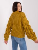 Sweter AT-SW-2382.97P oliwkowy