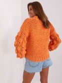 Sweter AT-SW-2382.97P pomarańczowy