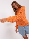 Sweter AT-SW-2382.97P pomarańczowy