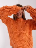 Sweter AT-SW-2382.97P pomarańczowy
