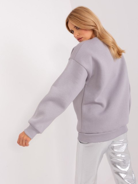Bluza EM-BL-617-8.10 biało-szary Bluza EM-BL-617-8.10 biało-szary