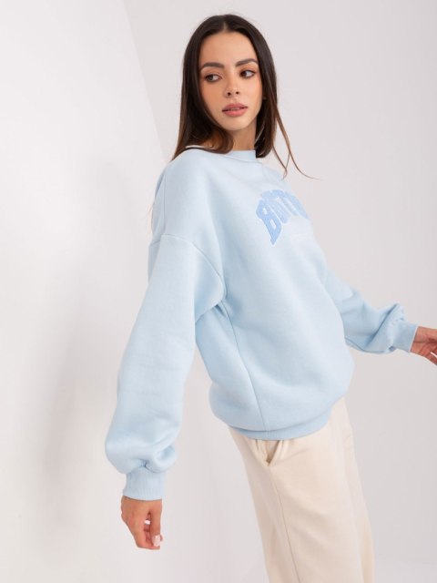 Bluza EM-BL-617-8.10 jasny niebieski Bluza EM-BL-617-8.10 jasny niebieski
