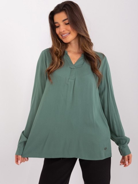 Bluzka D73792M11081A khaki M Bluzka D73792M11081A khaki M