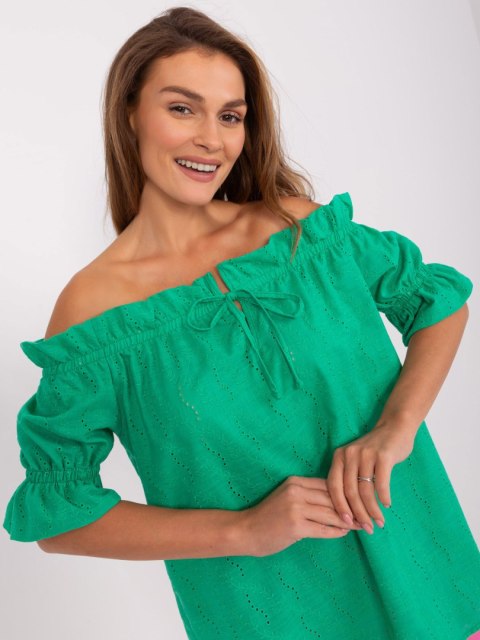 Bluzka LK-BZ-509355.68P zielony S/M