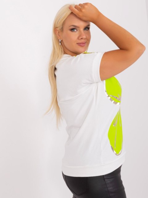 Bluzka RV-BZ-8627.10P limonkowy Bluzka RV-BZ-8627.10P limonkowy