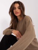Sweter AT-SW-2325.95P brązowy