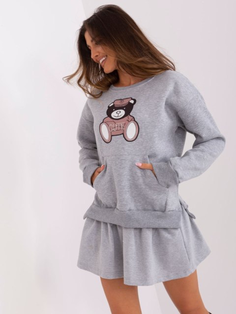 Bluza EM-BL-HS-21-538.31P szary S Bluza EM-BL-HS-21-538.31P szary S