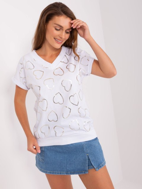 Bluzka RV-BZ-8948.75P biały L/XL Bluzka RV-BZ-8948.75P biały L/XL