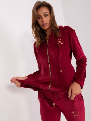Komplet RV-KMPL-6084.92P bordowy L/XL