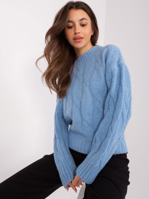 Sweter AT-SW-0146.10P jasny niebieski Sweter AT-SW-0146.10P jasny niebieski