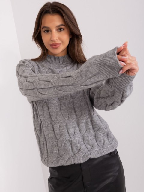 Sweter AT-SW-2235.00P ciemny szary Sweter AT-SW-2235.00P ciemny szary