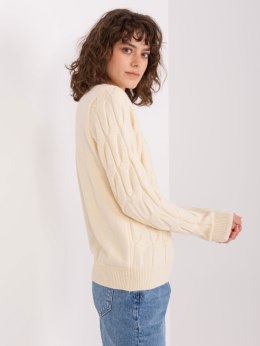 Sweter AT-SW-2235.00P jasny beżowy