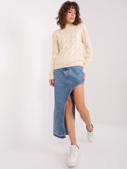 Sweter AT-SW-2235.00P jasny beżowy