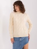 Sweter AT-SW-2235.00P jasny beżowy