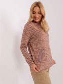 Sweter AT-SW-2341.00P jasny brązowy