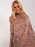 Sweter AT-SW-2341.00P jasny brązowy