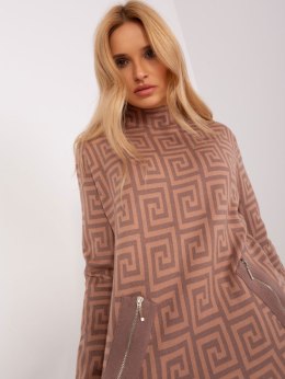 Sweter AT-SW-2341.00P jasny brązowy