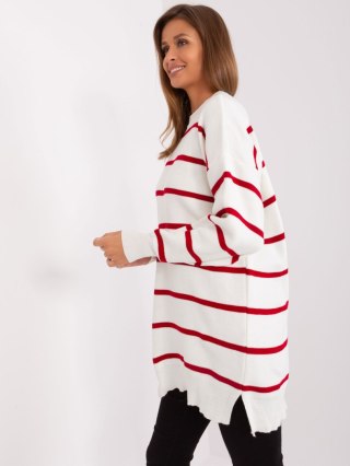 Sweter TO-SW-1309.31 bordowy