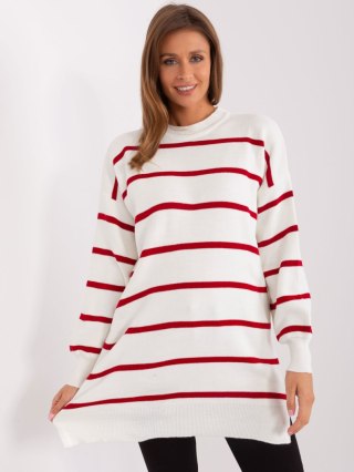 Sweter TO-SW-1309.31 bordowy