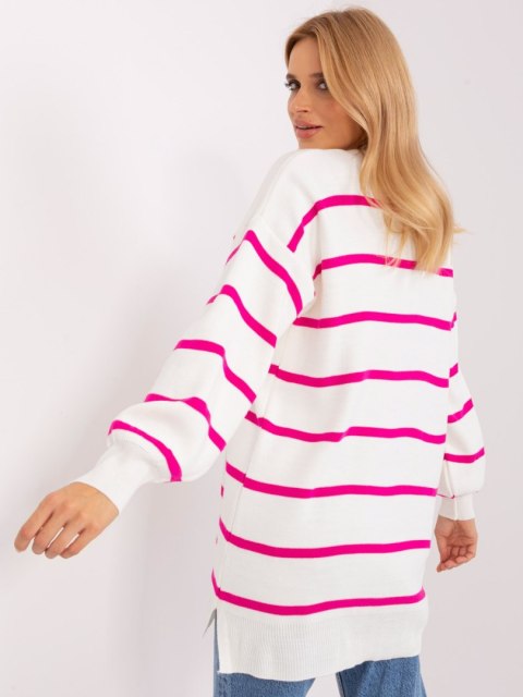 Sweter TO-SW-1309.31 fuksjowy Sweter TO-SW-1309.31 fuksjowy