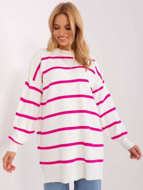 Sweter TO-SW-1309.31 fuksjowy Sweter TO-SW-1309.31 fuksjowy