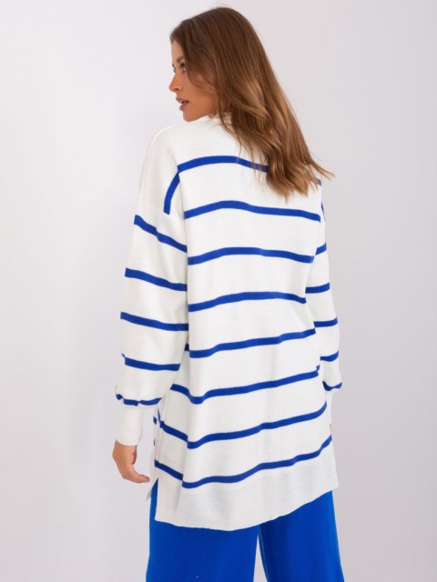 Sweter TO-SW-1309.31 kobaltowy Sweter TO-SW-1309.31 kobaltowy