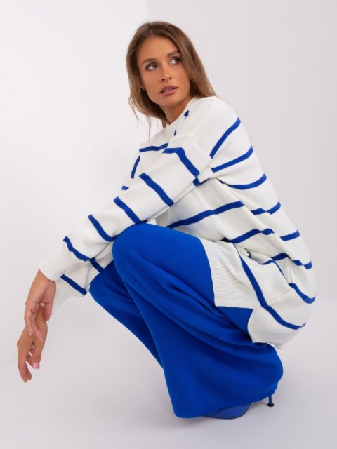 Sweter TO-SW-1309.31 kobaltowy Sweter TO-SW-1309.31 kobaltowy