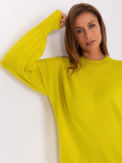 Sweter TO-SW-1310.00P limonkowy Sweter TO-SW-1310.00P limonkowy
