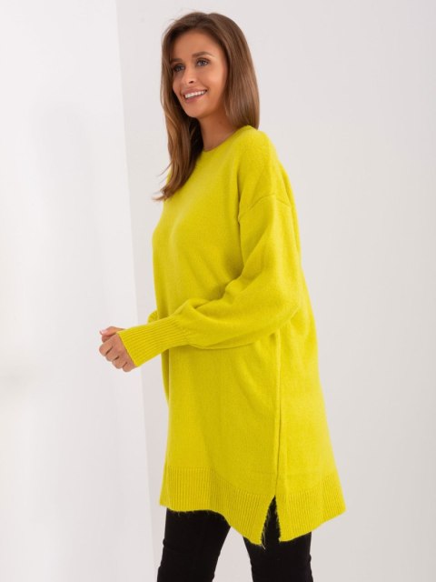 Sweter TO-SW-1310.00P limonkowy Sweter TO-SW-1310.00P limonkowy