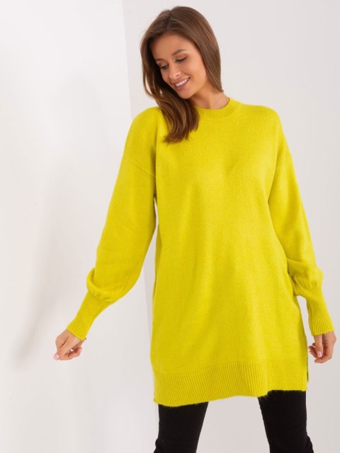 Sweter TO-SW-1310.00P limonkowy Sweter TO-SW-1310.00P limonkowy