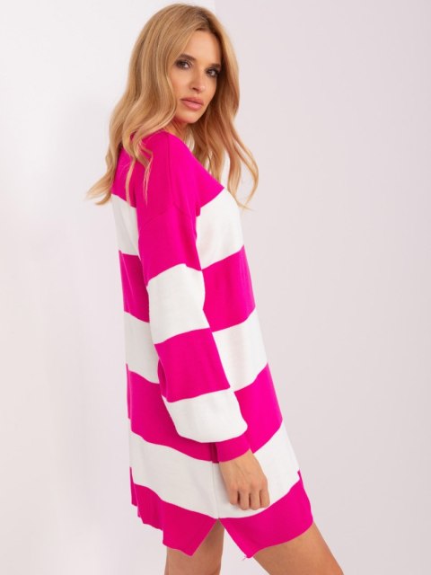 Sweter TO-SW-1311.09 fuksjowy Sweter TO-SW-1311.09 fuksjowy