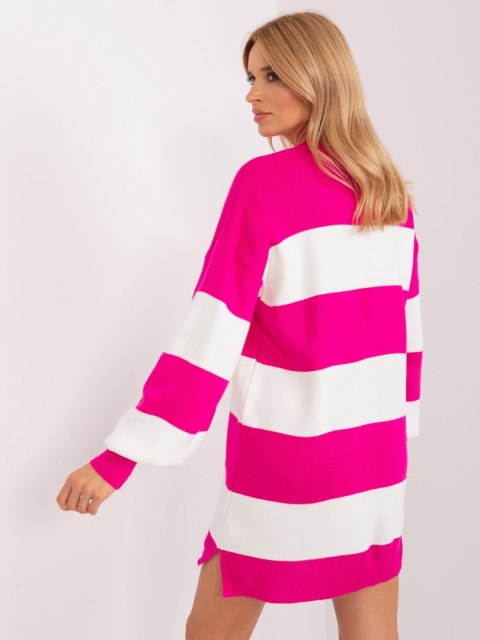 Sweter TO-SW-1311.09 fuksjowy Sweter TO-SW-1311.09 fuksjowy