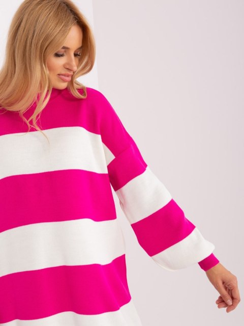Sweter TO-SW-1311.09 fuksjowy Sweter TO-SW-1311.09 fuksjowy