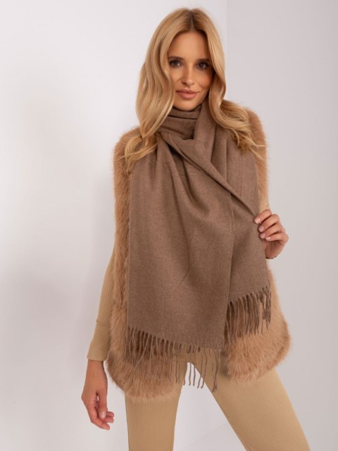 Szalik AT-SZ-23185.62P ciemny bezowy Szalik AT-SZ-23185.62P ciemny bezowy