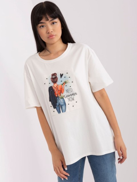 T-shirt LK-TS-509353.25P ecru