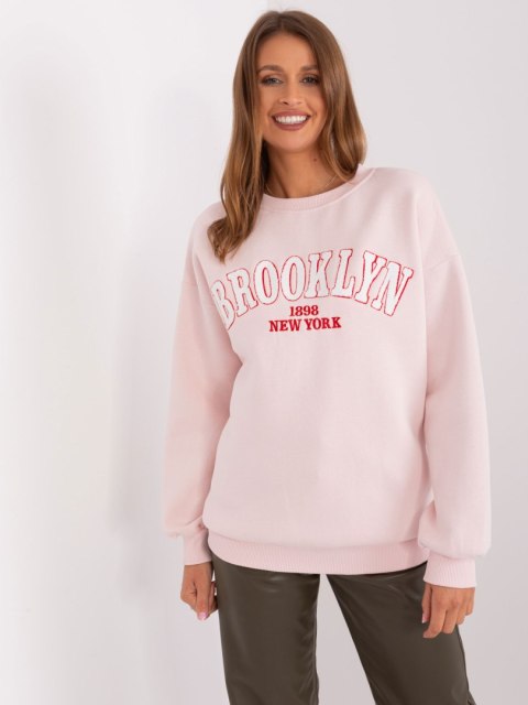 Bluza EM-BL-617-14.09 jasny różowy Bluza EM-BL-617-14.09 jasny różowy