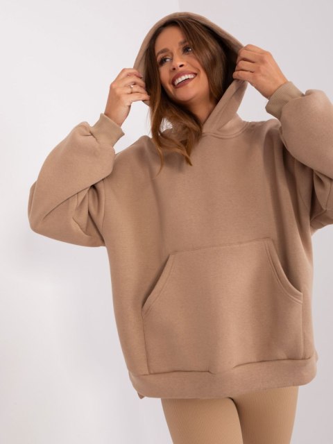 Bluza EM-BL-665.56 ciemny bezowy Bluza EM-BL-665.56 ciemny bezowy