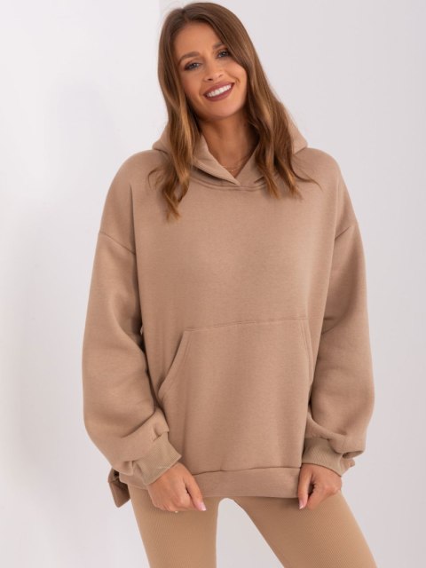 Bluza EM-BL-665.56 ciemny bezowy Bluza EM-BL-665.56 ciemny bezowy